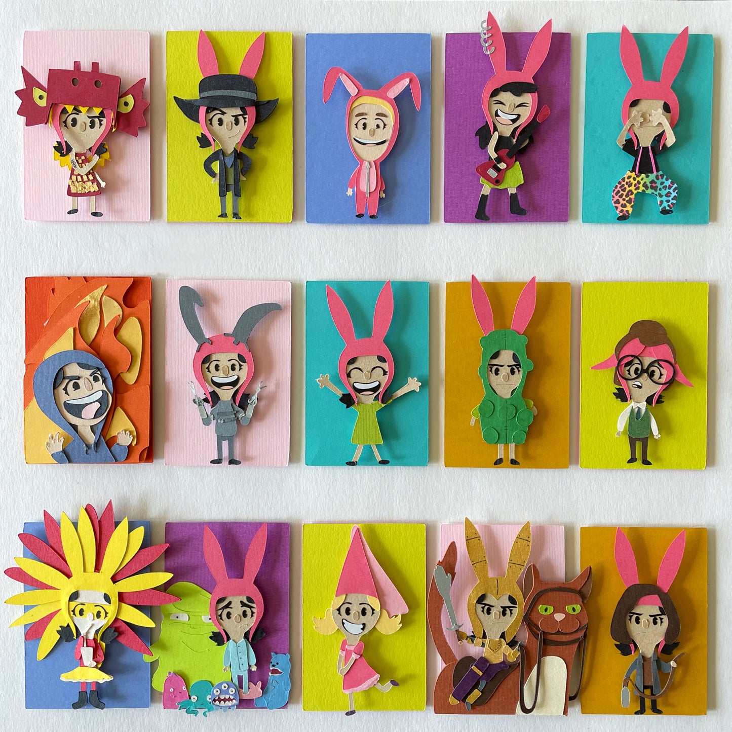 Louise Collage Print