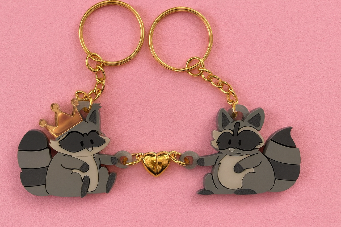 Little King Trash Mouth + Gary Keychain