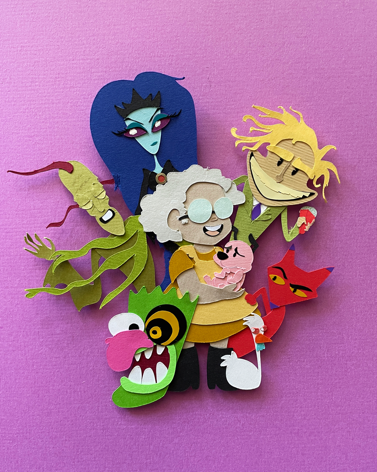 PRINT Courage + Muriel | Courage the Cowardly Dog