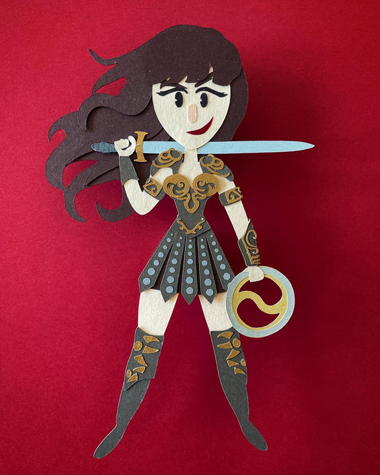PRINT Xena Warrior Princess