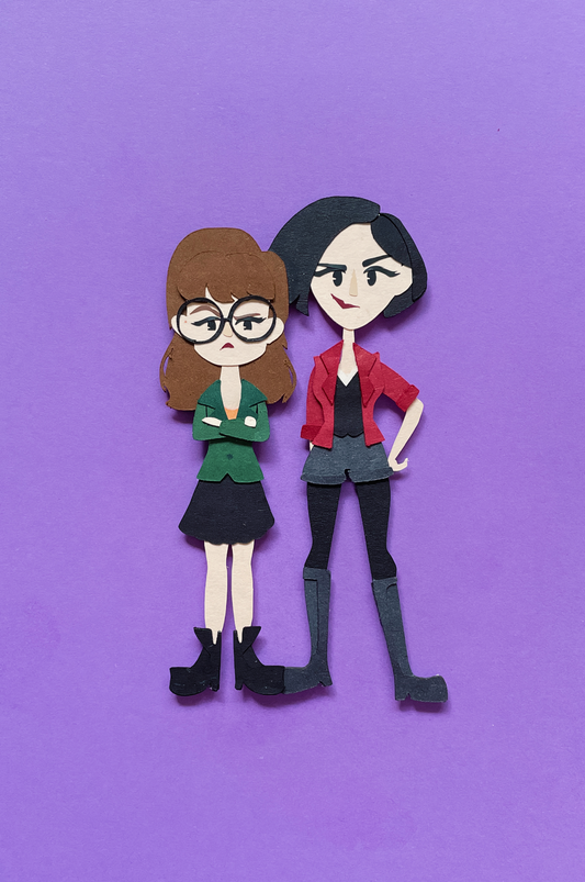 PRINT Daria & Jane