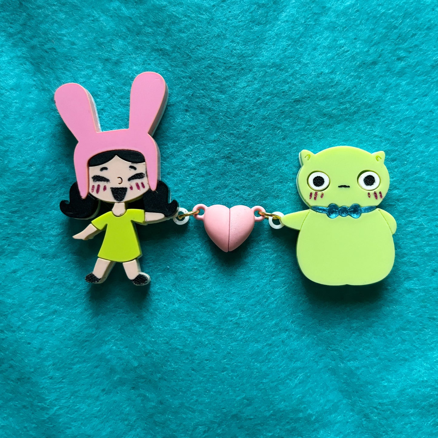 Louise + Kuchi Kopi Acrylic Pin