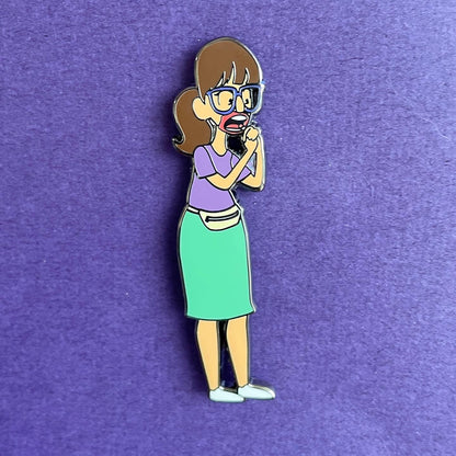 Aunt Gayle Enamel Pin