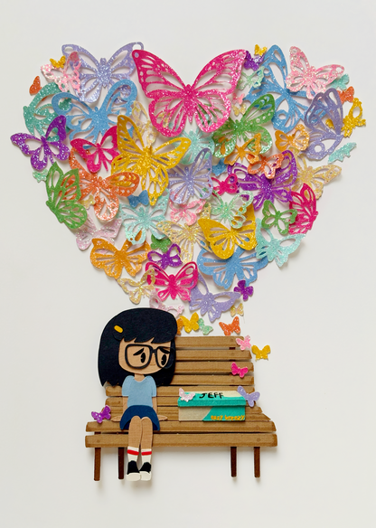 Tina and the Real Ghost Paper Piece