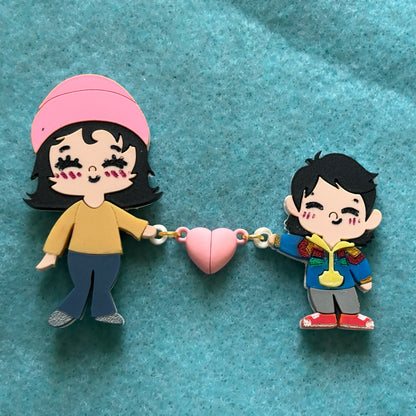 Little Bob + Lily Acrylic Pin