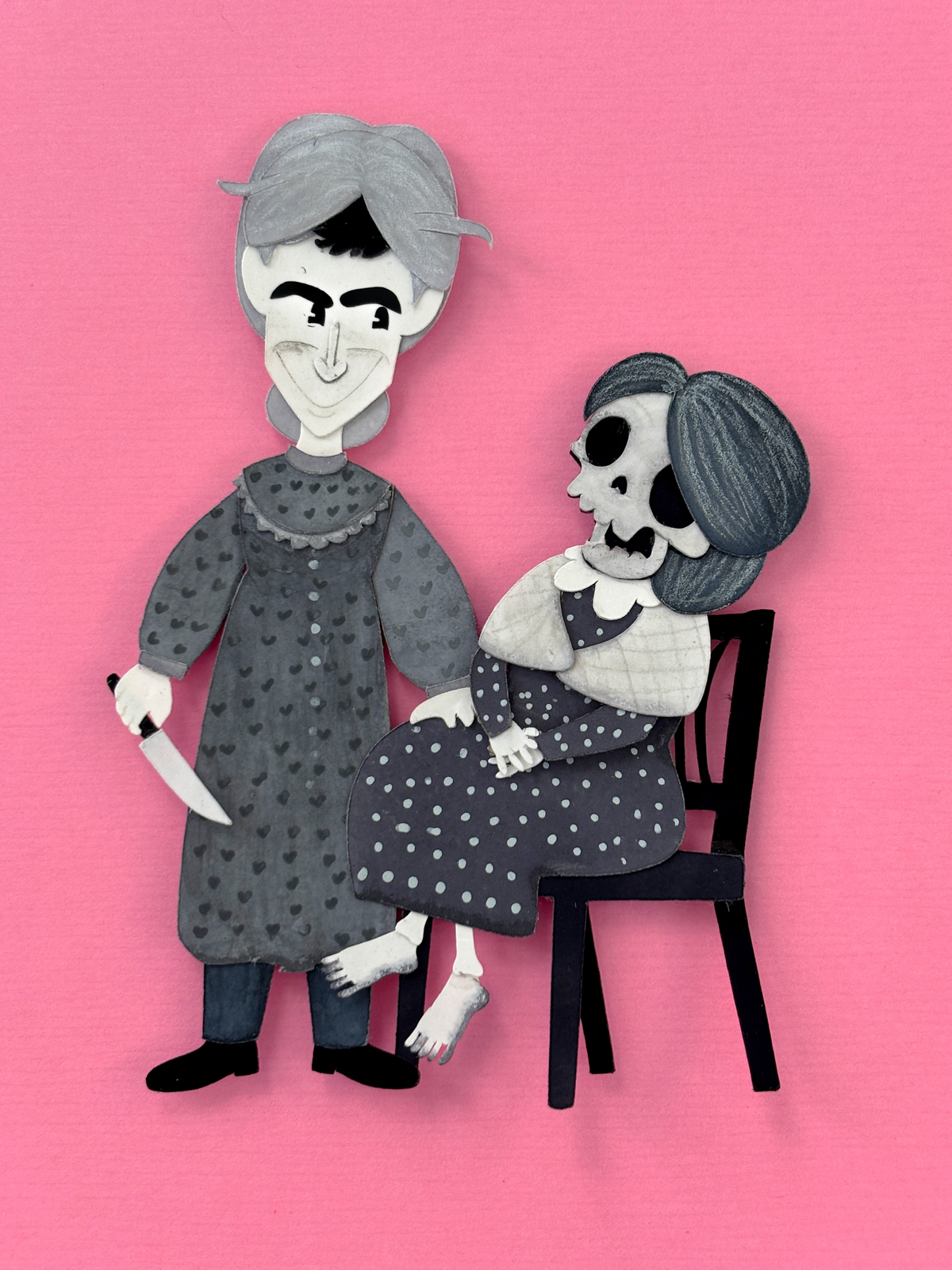 PRINT Norman Bates + Mother