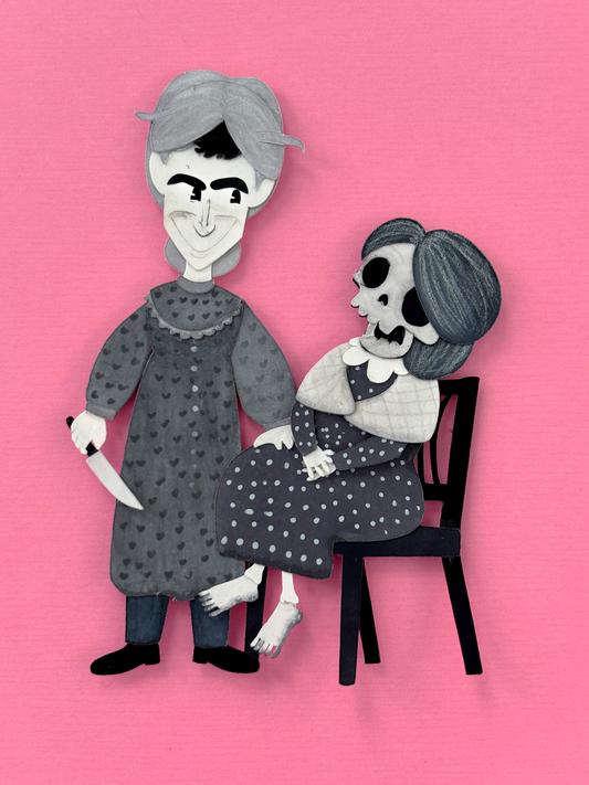 PRINT Norman Bates + Mother