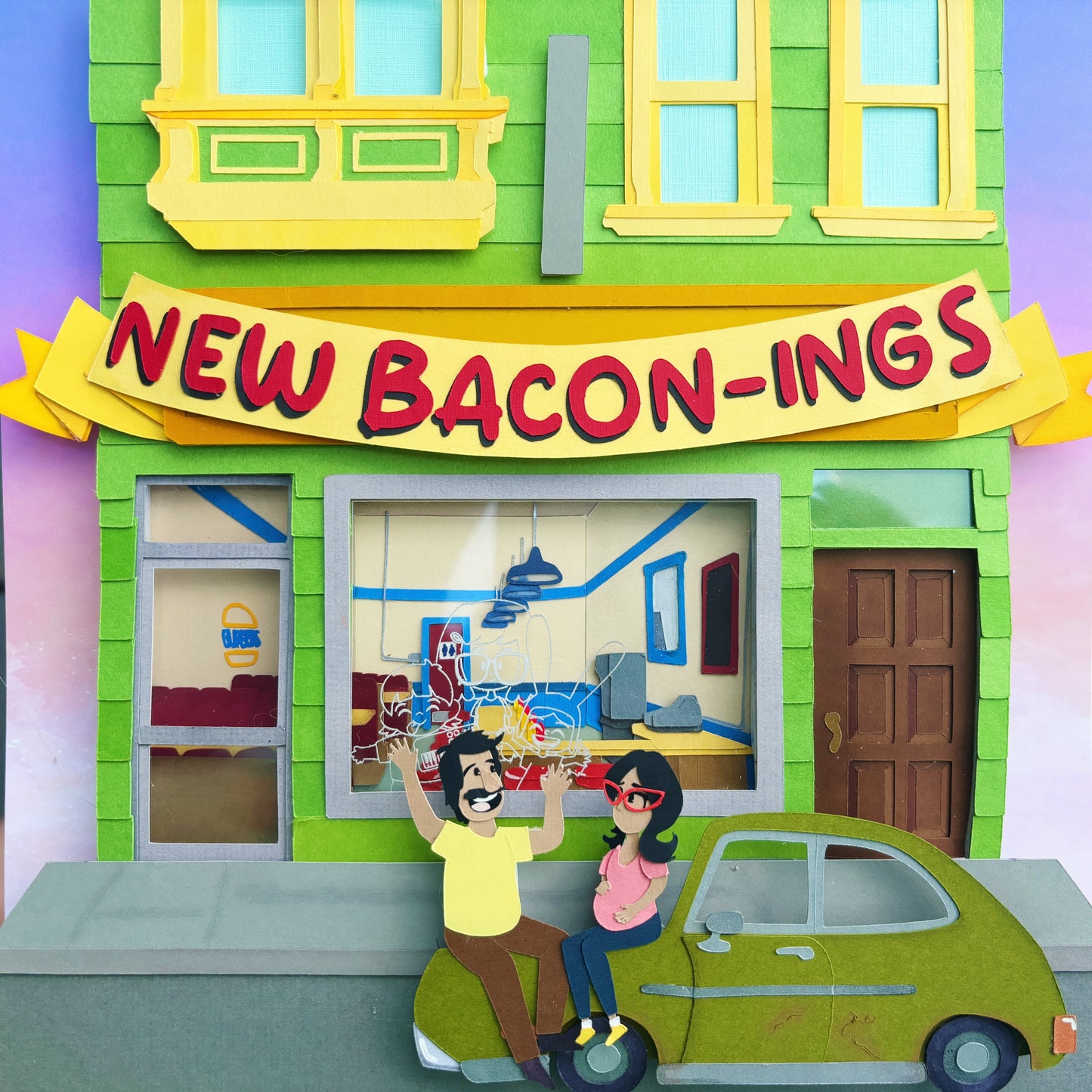 New Bacon-ings PAPER piece