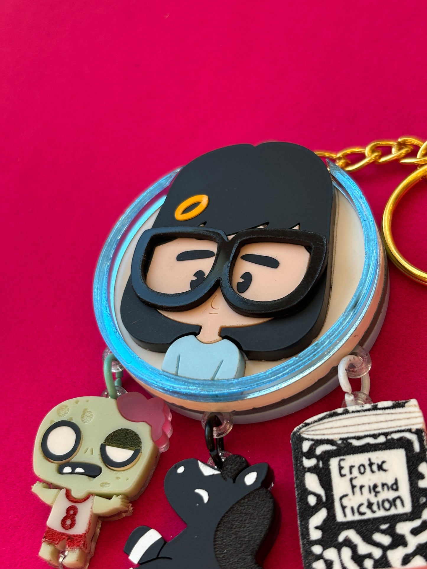 Strong Smart Sensual Tina Keychain