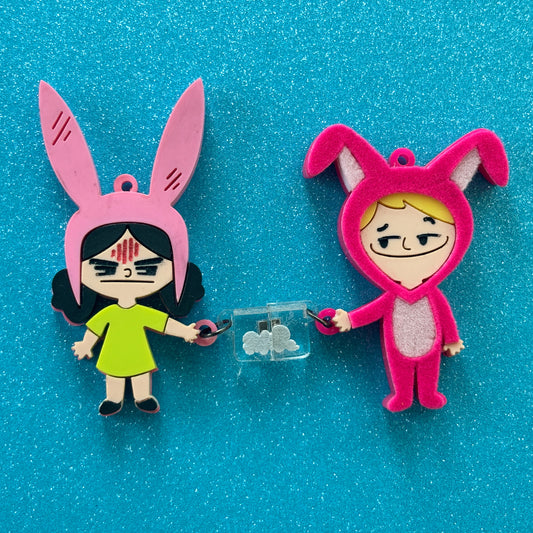 Louise + Millie Keychain