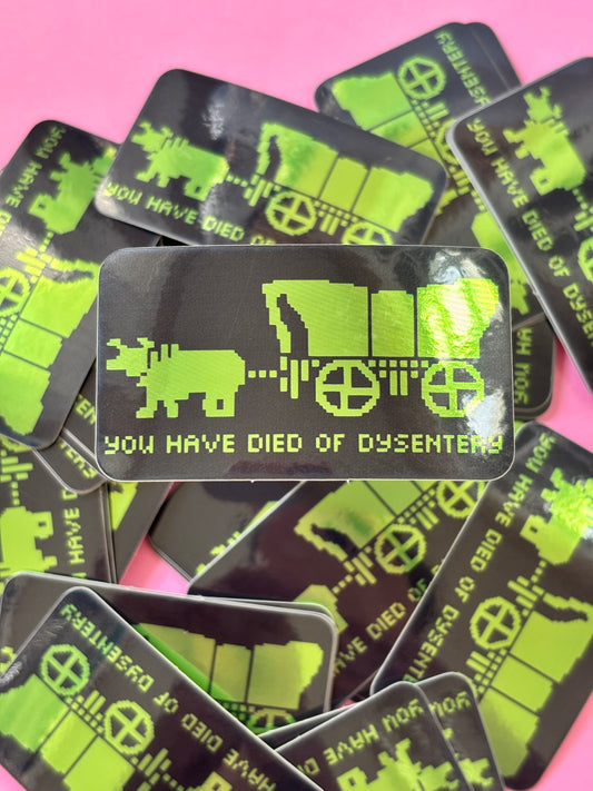 Oregon Trail Sticker
