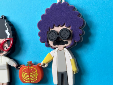 Dr. Bobbenstein & Lady Bobbenstein Keychain