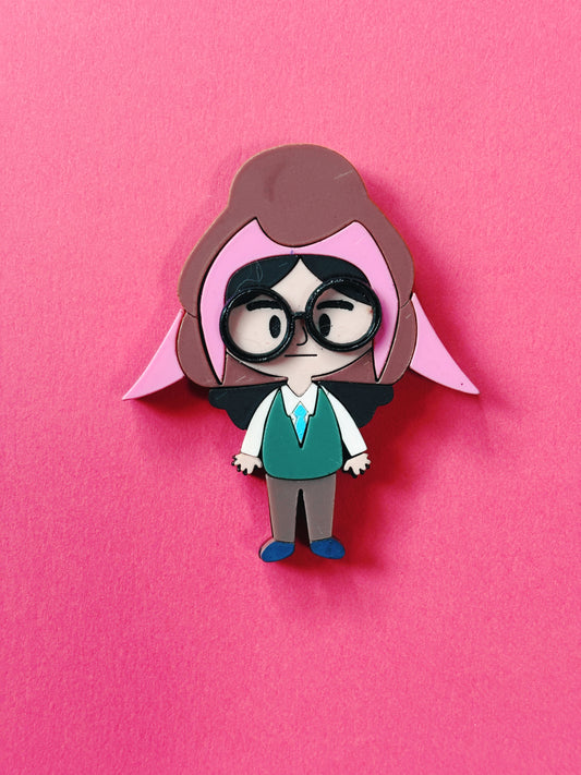 Mr. Frond Louise Acrylic Pin