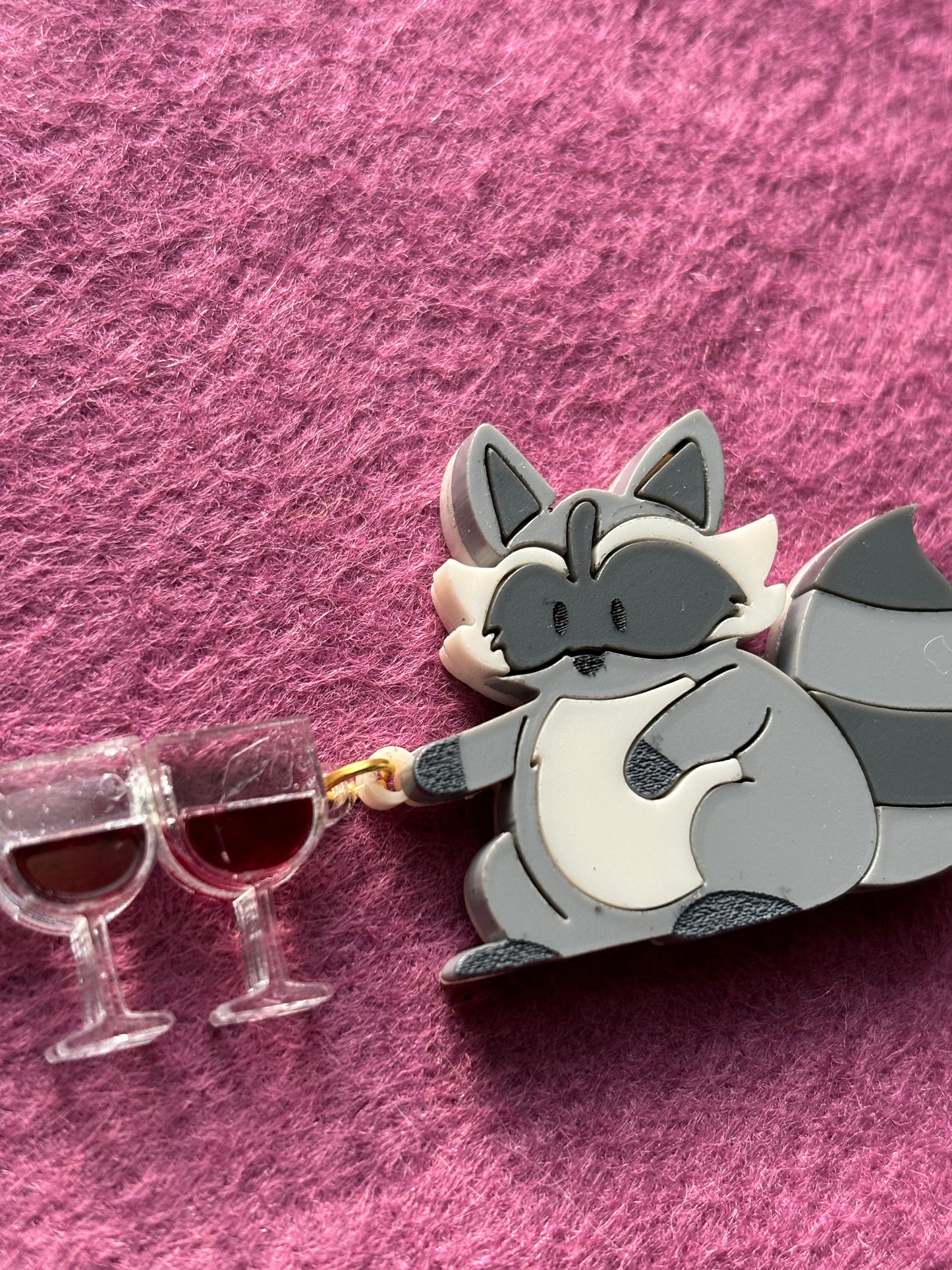 Little King Trashmouth + Gary Acrylic Pin