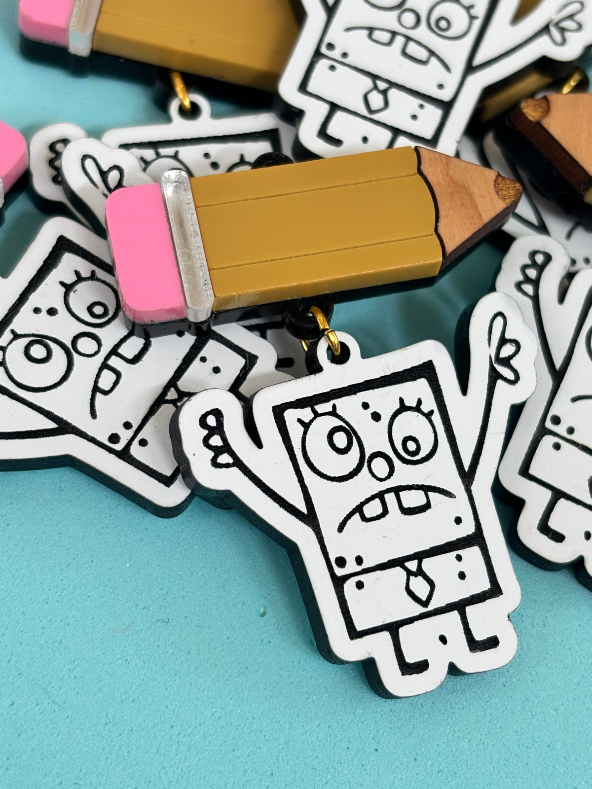 Doodle Boy Dangle Keychain – From Pen to Paper