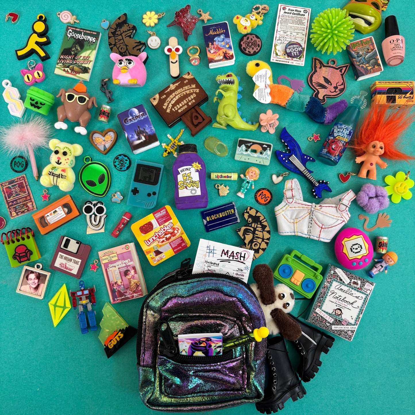 Miscellaneous Mini Millennial Memories Backpacks, the Three-quel