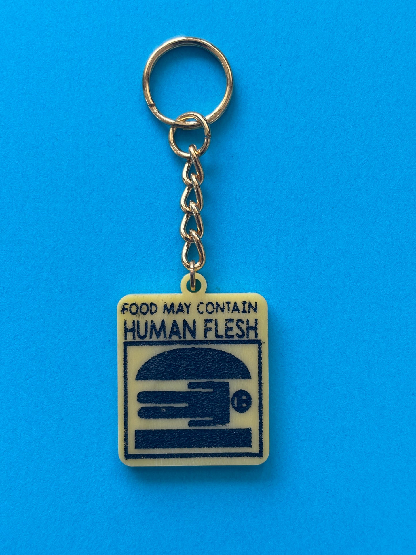 Human Flesh Mini Keychain