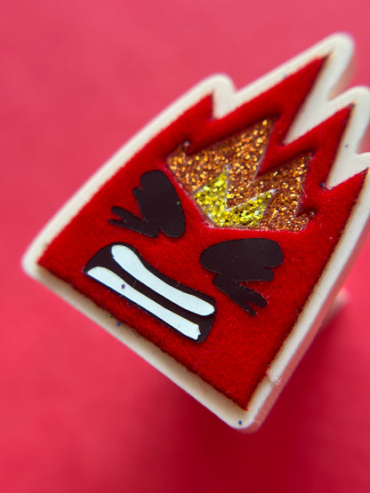 Little emotions Anger (Magnet or Pin)