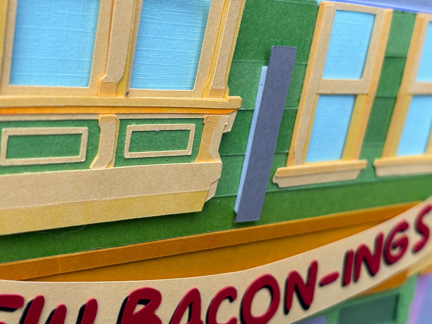 New Bacon-ings PAPER piece