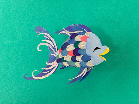 PAPER PIECE Rainbow Fish