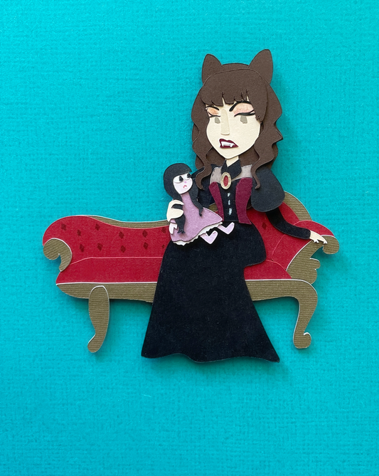 PRINT Nadja + Doll | What we do in the Shadows