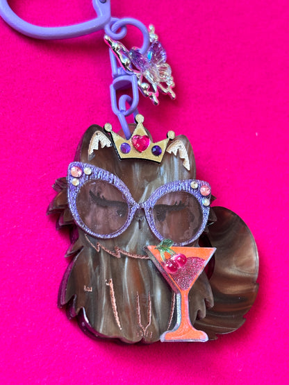 Her Royal Princess Donut the Queen Ann Chonk Keychain