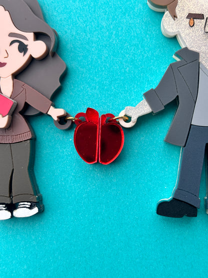 Bella + Edward Keychain
