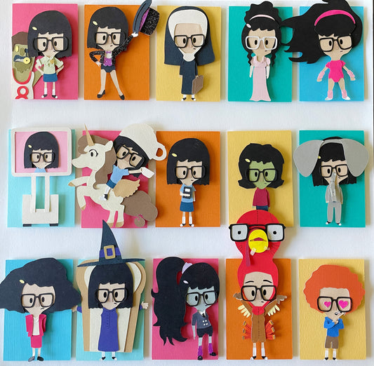 Tina Collage Print