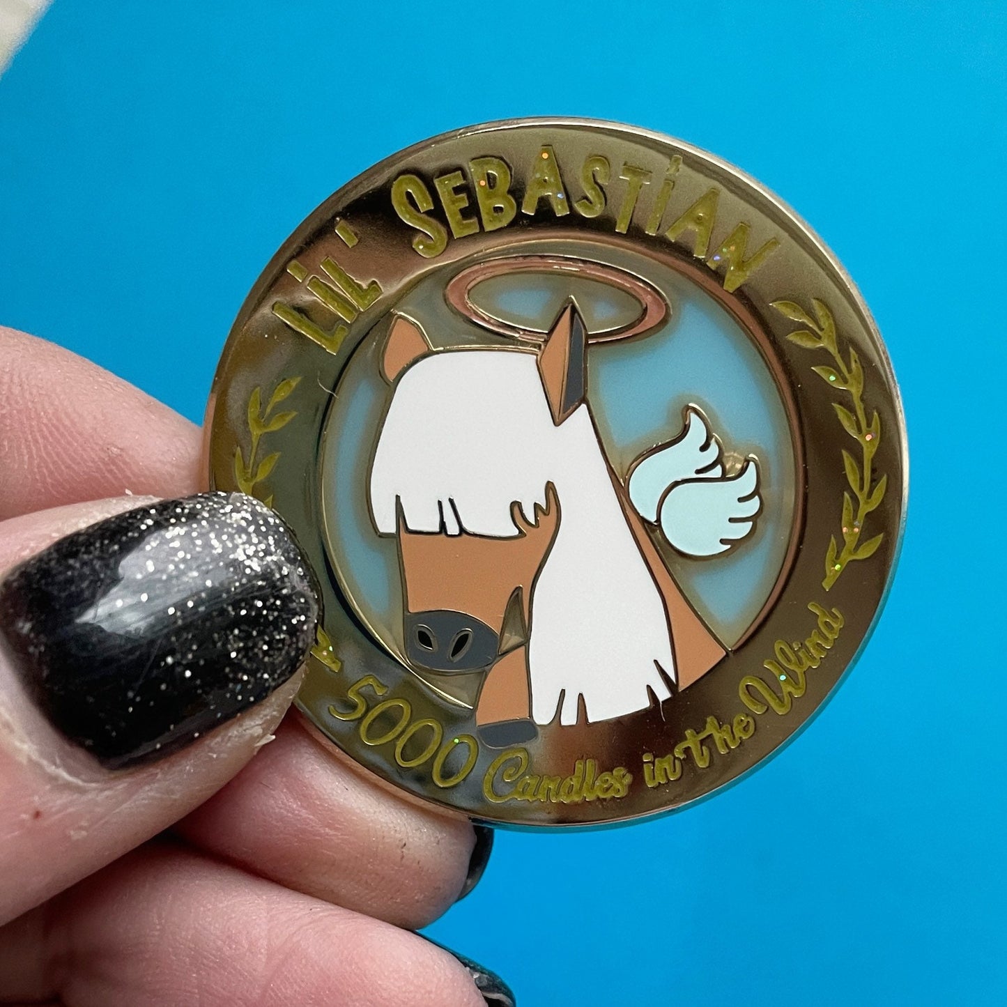 Lil Sebastian Enamel Pin