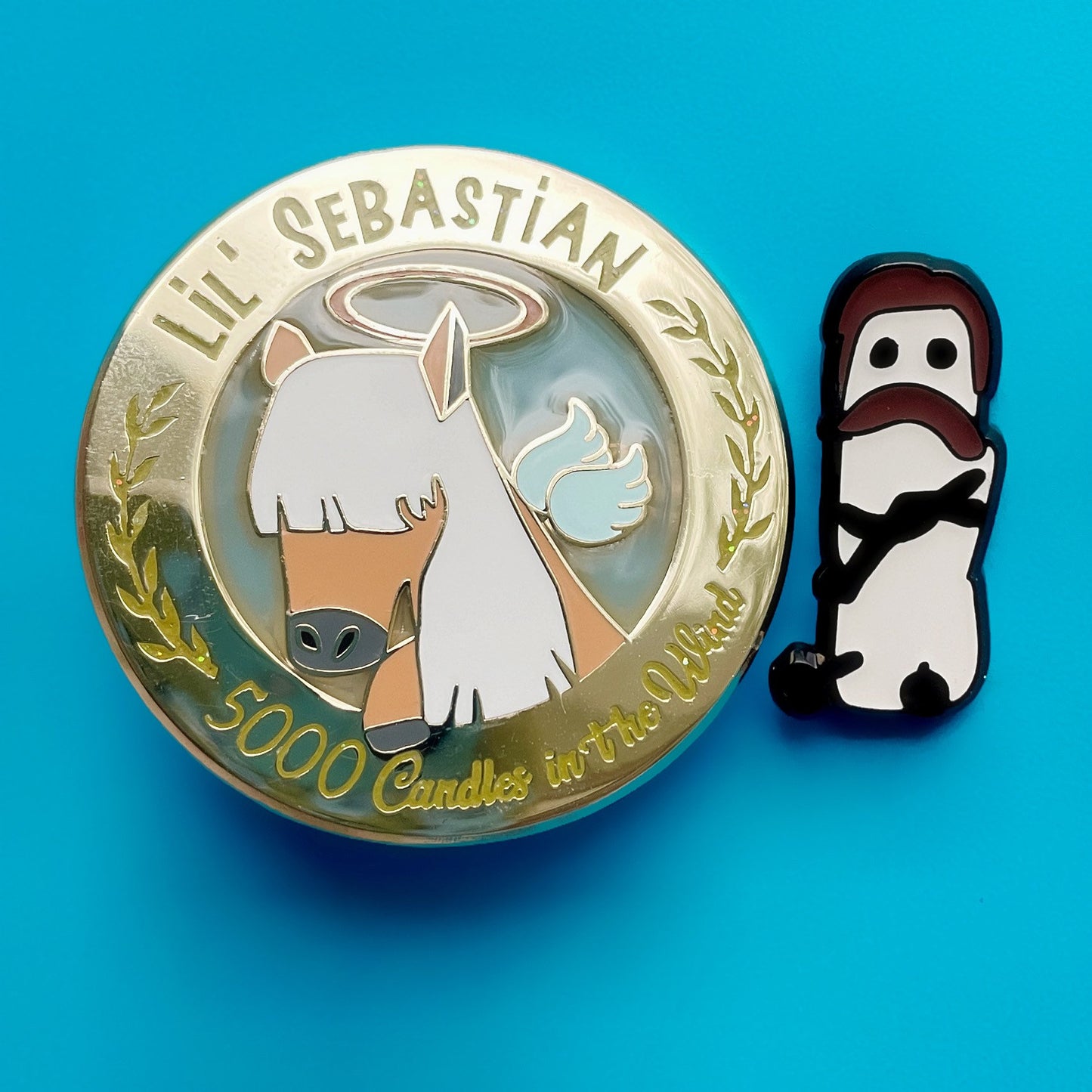 Ron Marshmallow Enamel Pin