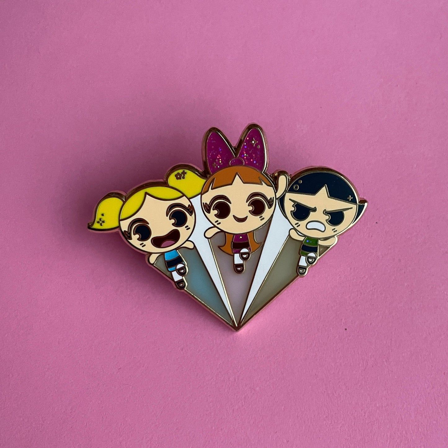 Powerpuff Girls Enamel Pin, v2