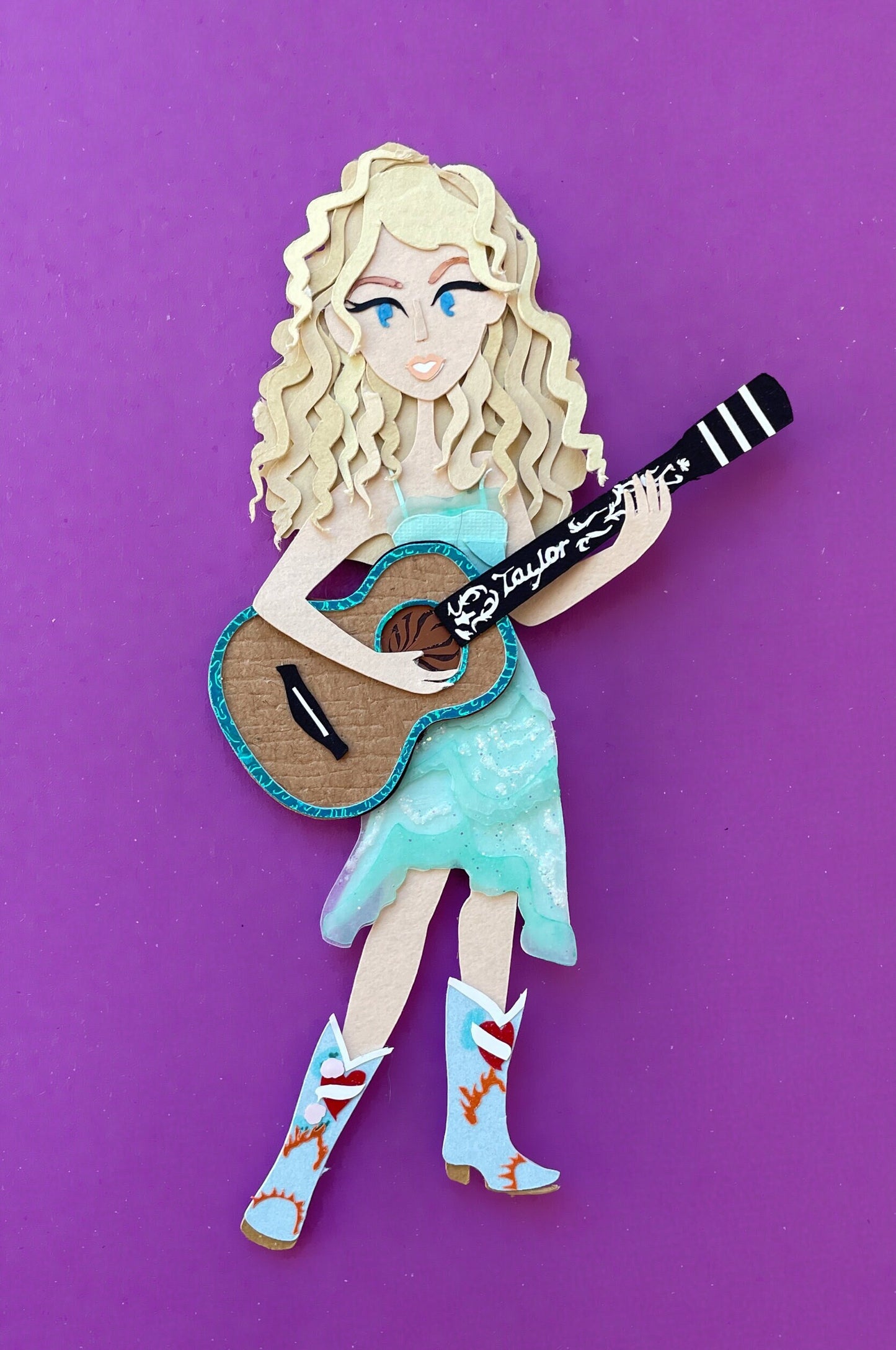 Taylor Swift PRINT - Teardrops on my Guitar