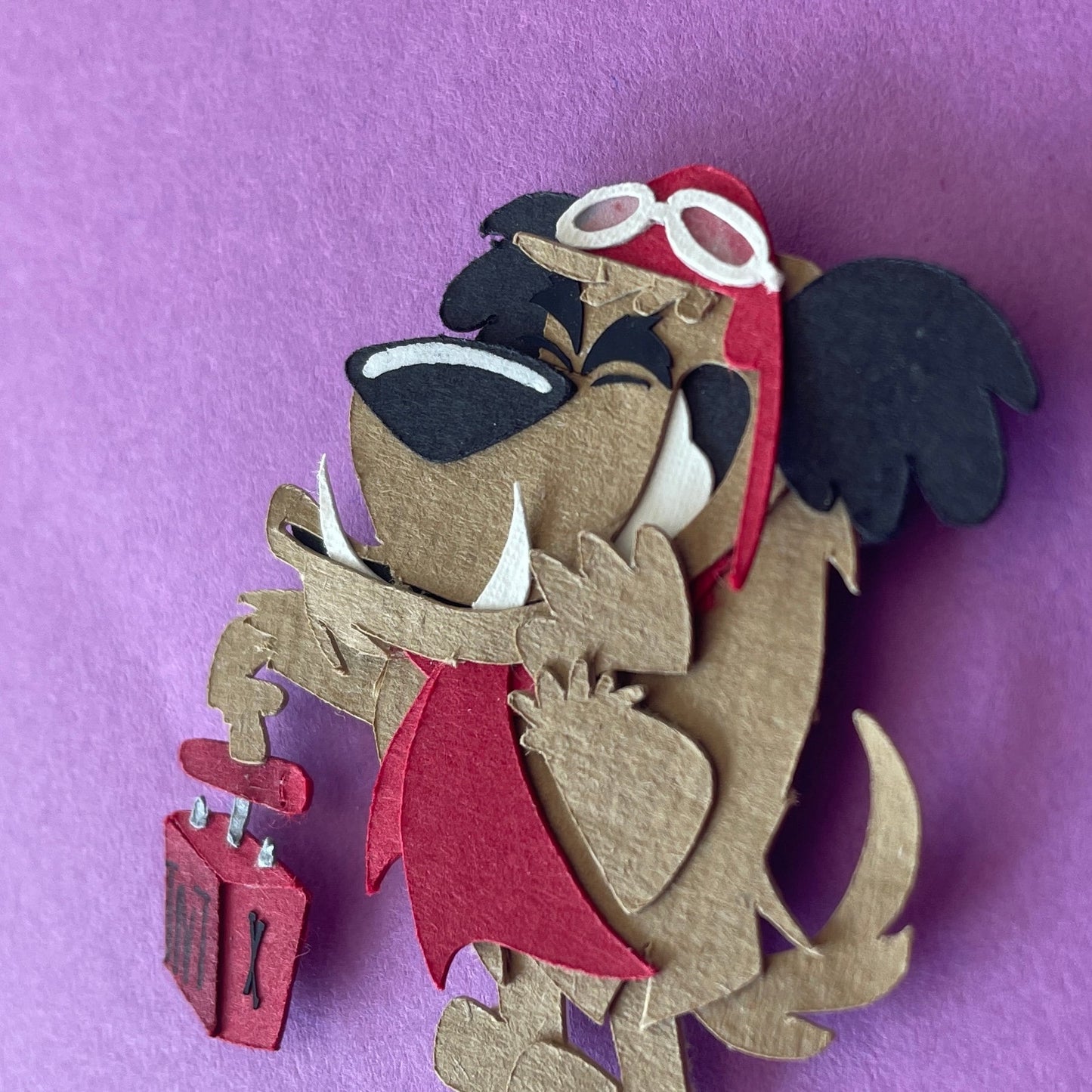 PAPER pups - Muttley